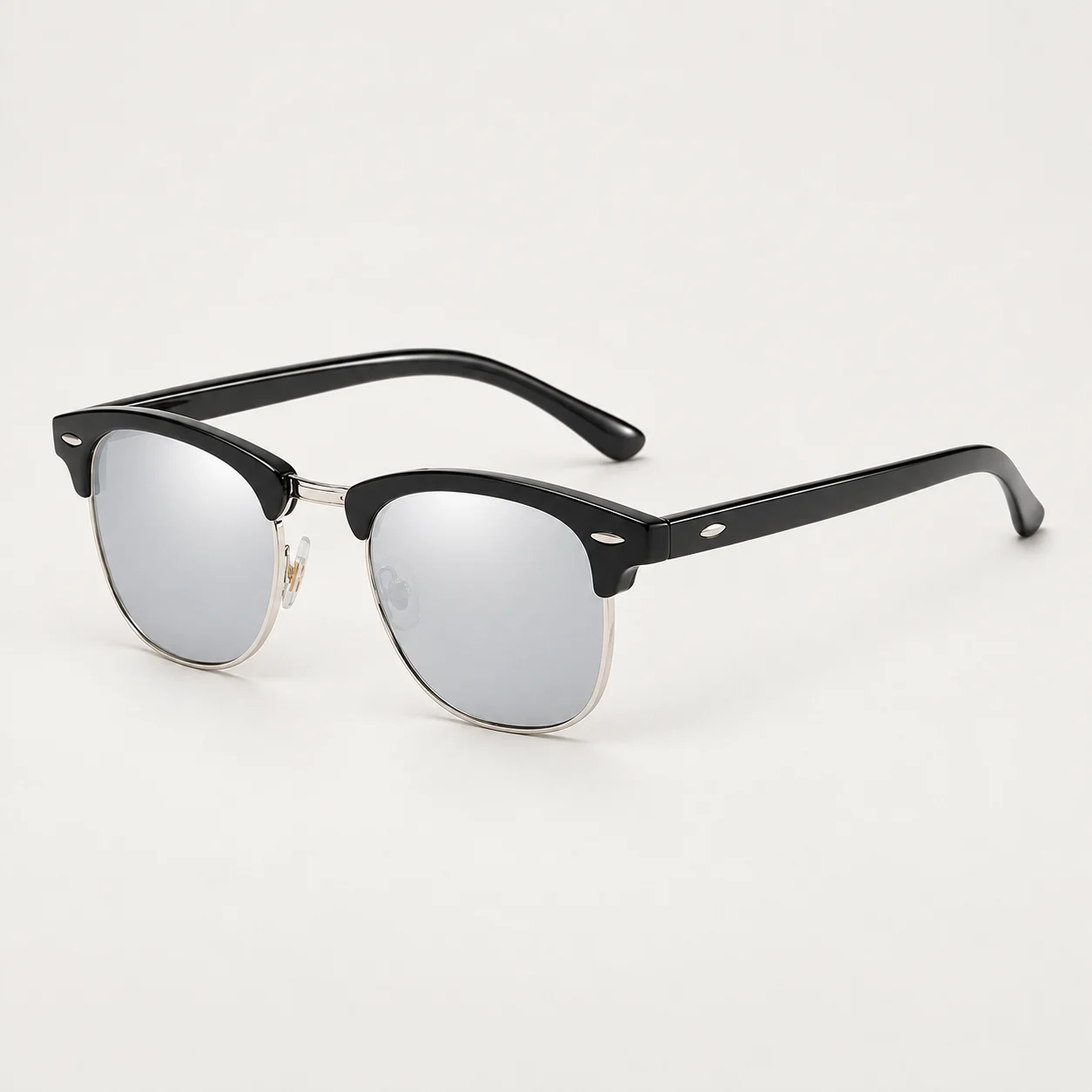 Club 016 — Negro / Plata color 01
