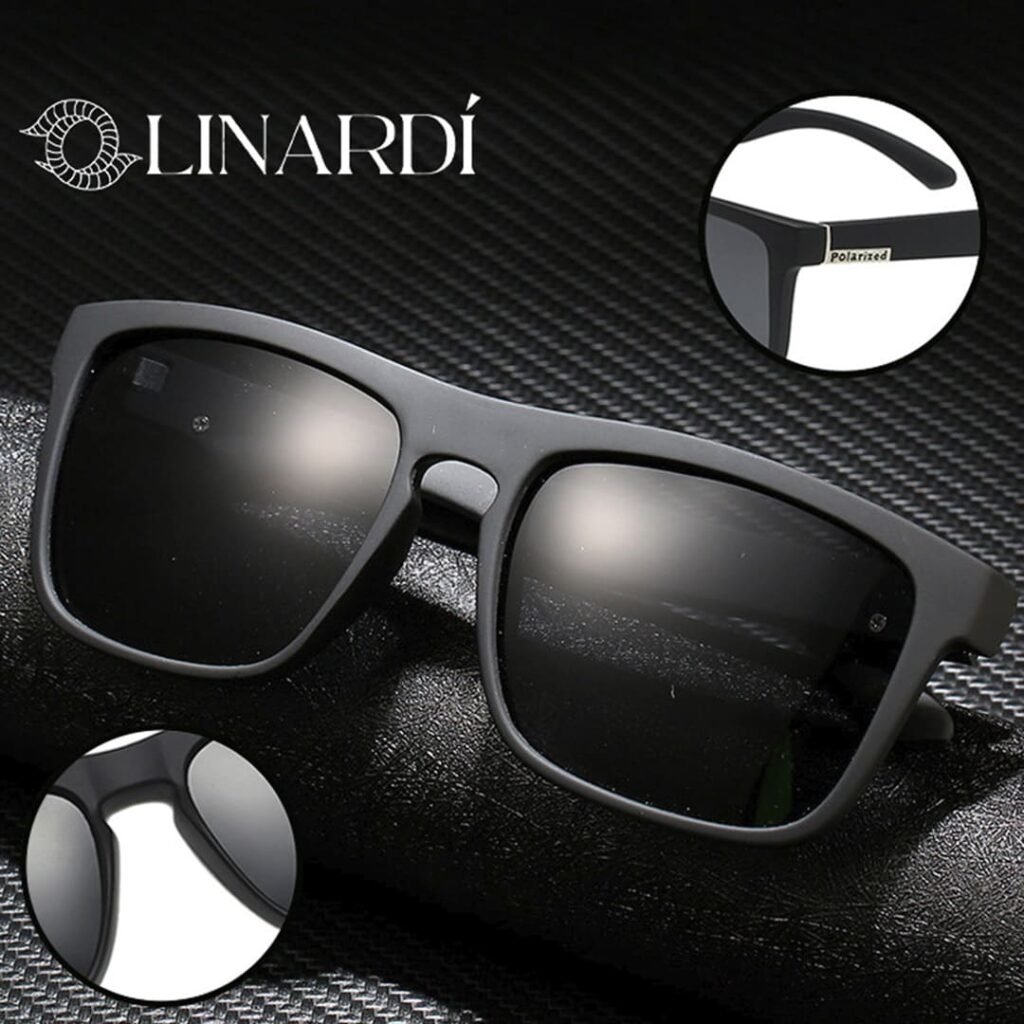 DeportBlack Linardi Lentes de sol polarizados para hombre y mujer - Imagen 4