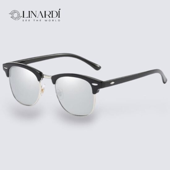 ClubSilver Linardi Lentes de sol polarizados para hombre y mujer