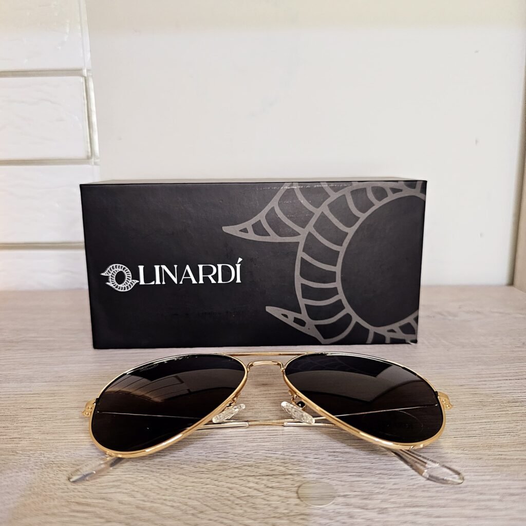AviadorBlack Linardi Lentes de sol polarizados para hombre y mujer - Imagen 6