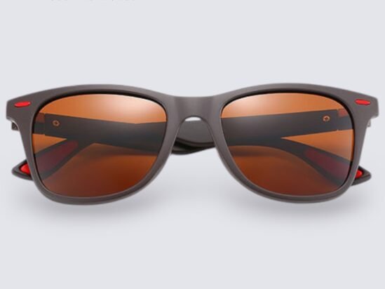 ElegantBrown Linardi Lentes de sol polarizados para hombre y mujer