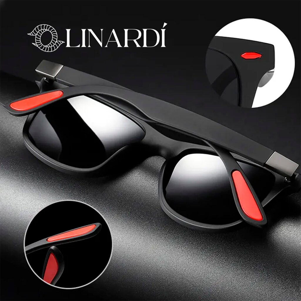 Materiales de las gafas de sol linardi marrones