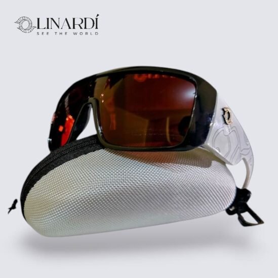 Lentes de sol Peruanos polarizados con diseño de las lineas de Nazca Color Vino