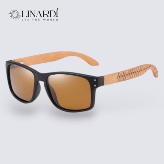 Linardi BambooBrown Con Visión Hd y protección Uv400 Unisex