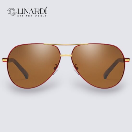 Linardi VanguardRedBrown polarizados con Uv400